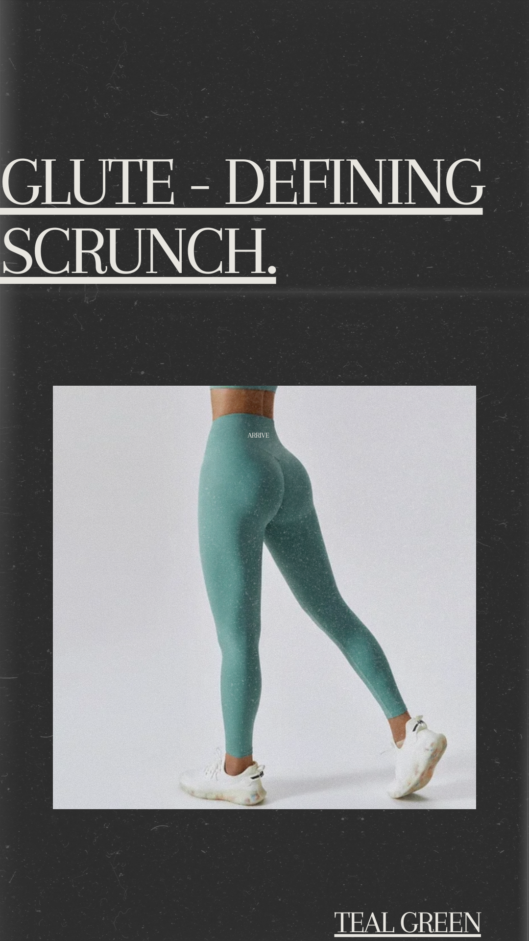 Glute Defining Scrunch Leggings (minimal)