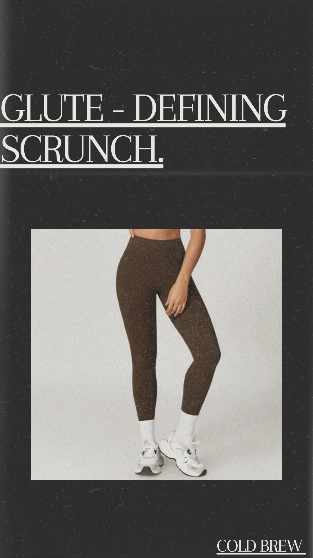 Glute Defining Scrunch Leggings (minimal)