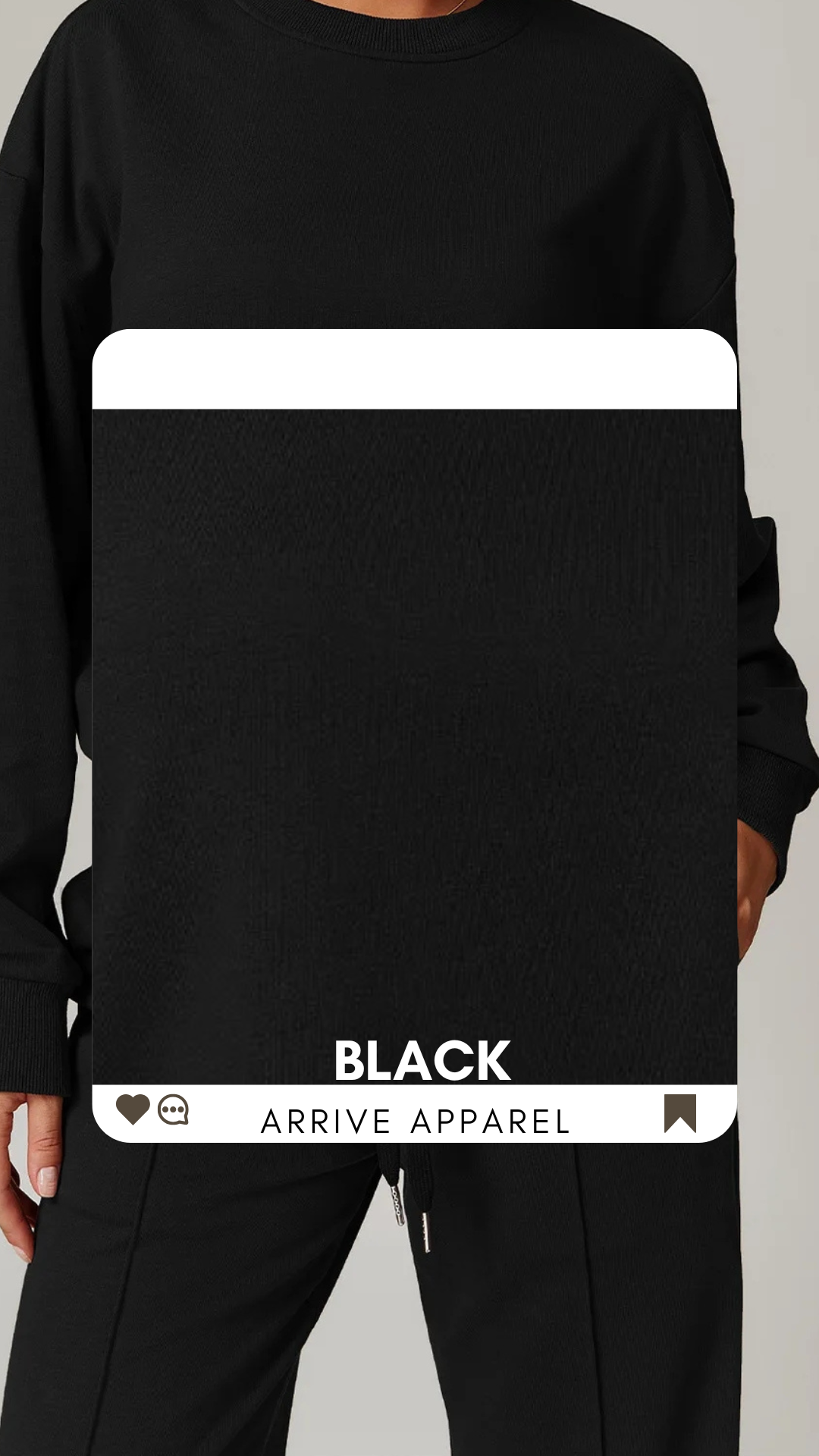 Comfort Mock Neck Long Sleeve (pre-order)