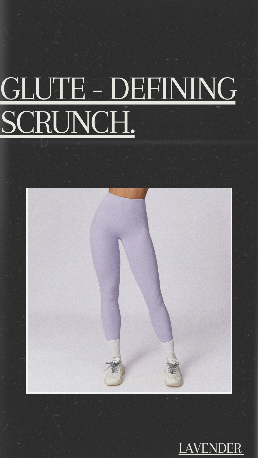 Glute Defining Scrunch Leggings (minimal)