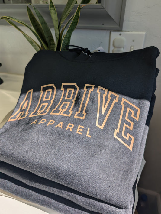 Arrive Black Hoodie